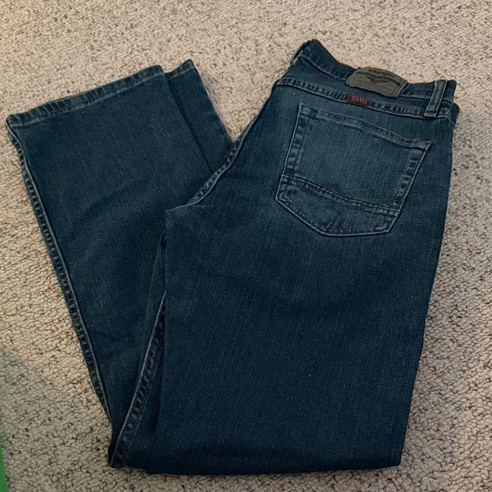 Wrangler Dark Blue Denim Jeans